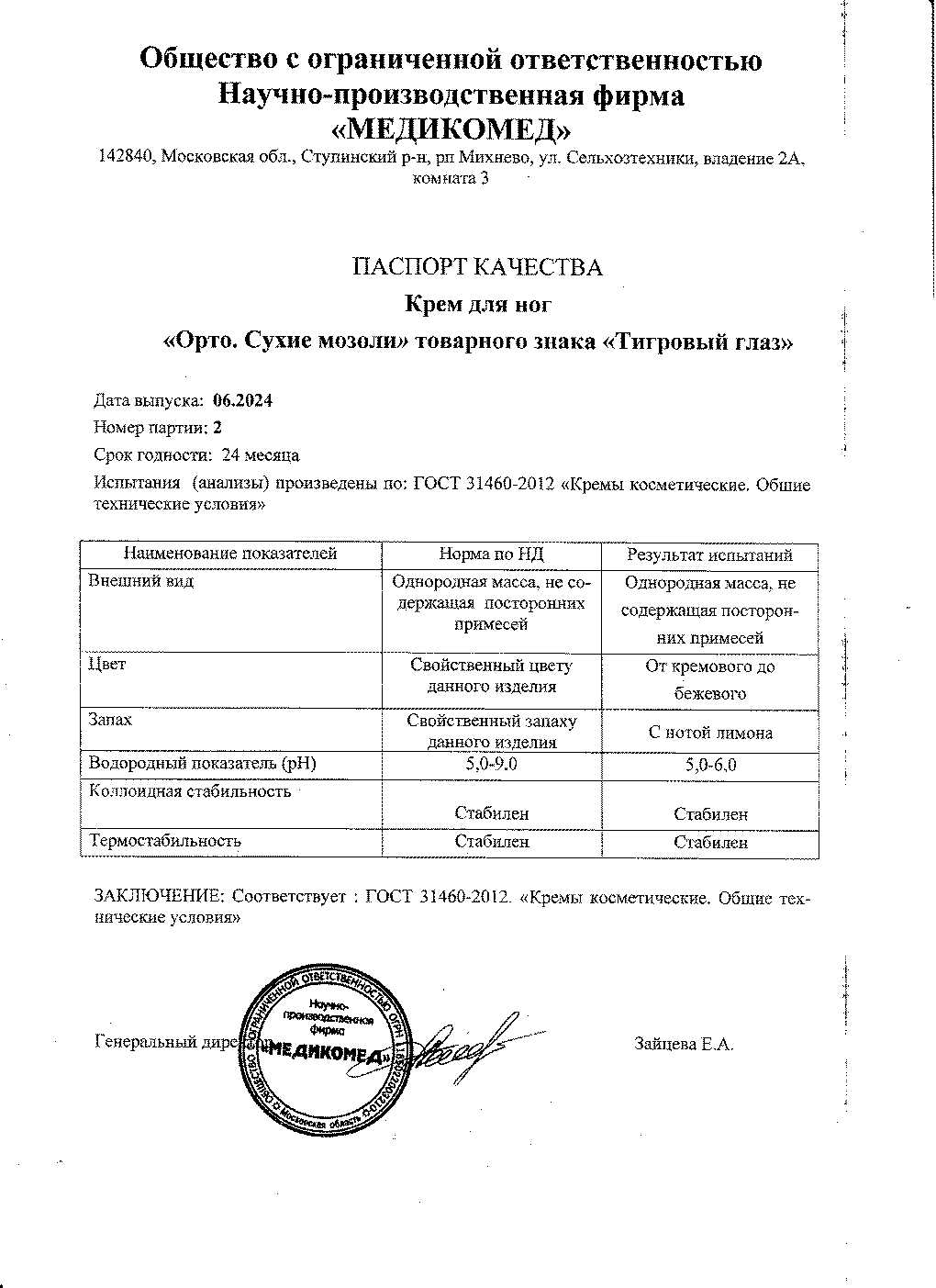 Паспорт №062024